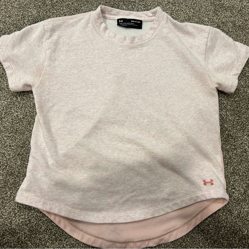 Under Armour Light Pink Short Sleeve Tee